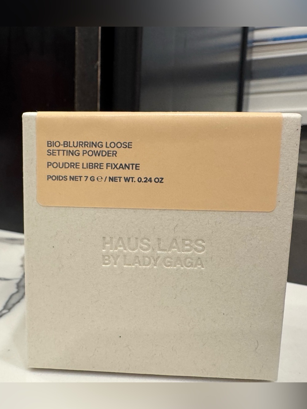 DISCONTINUED HAUS LABS Bio-Blurring Loose Setting Powder - NEUTRAL PEACH - Picture 1 of 10